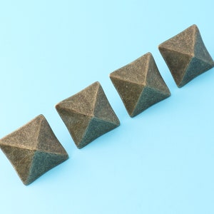 30mm × 30mm quadratische Polsternägel, Heftzwecken, Heftzwecken, Heftnägel, Möbelnägel, Möbelnägel