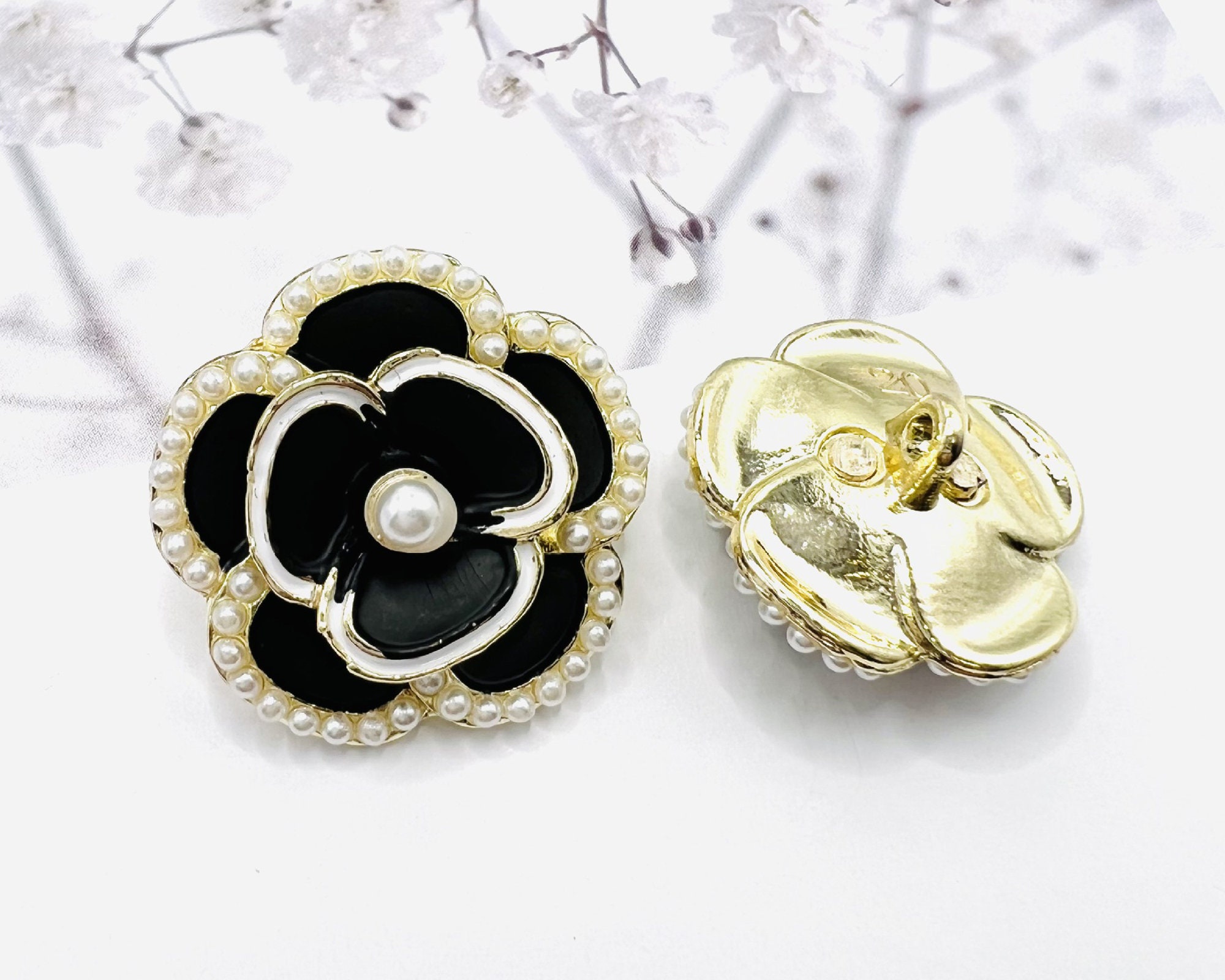 5pc Rhinestone Buttons，jewel Button，fashion Coat Buttons，decorative ...