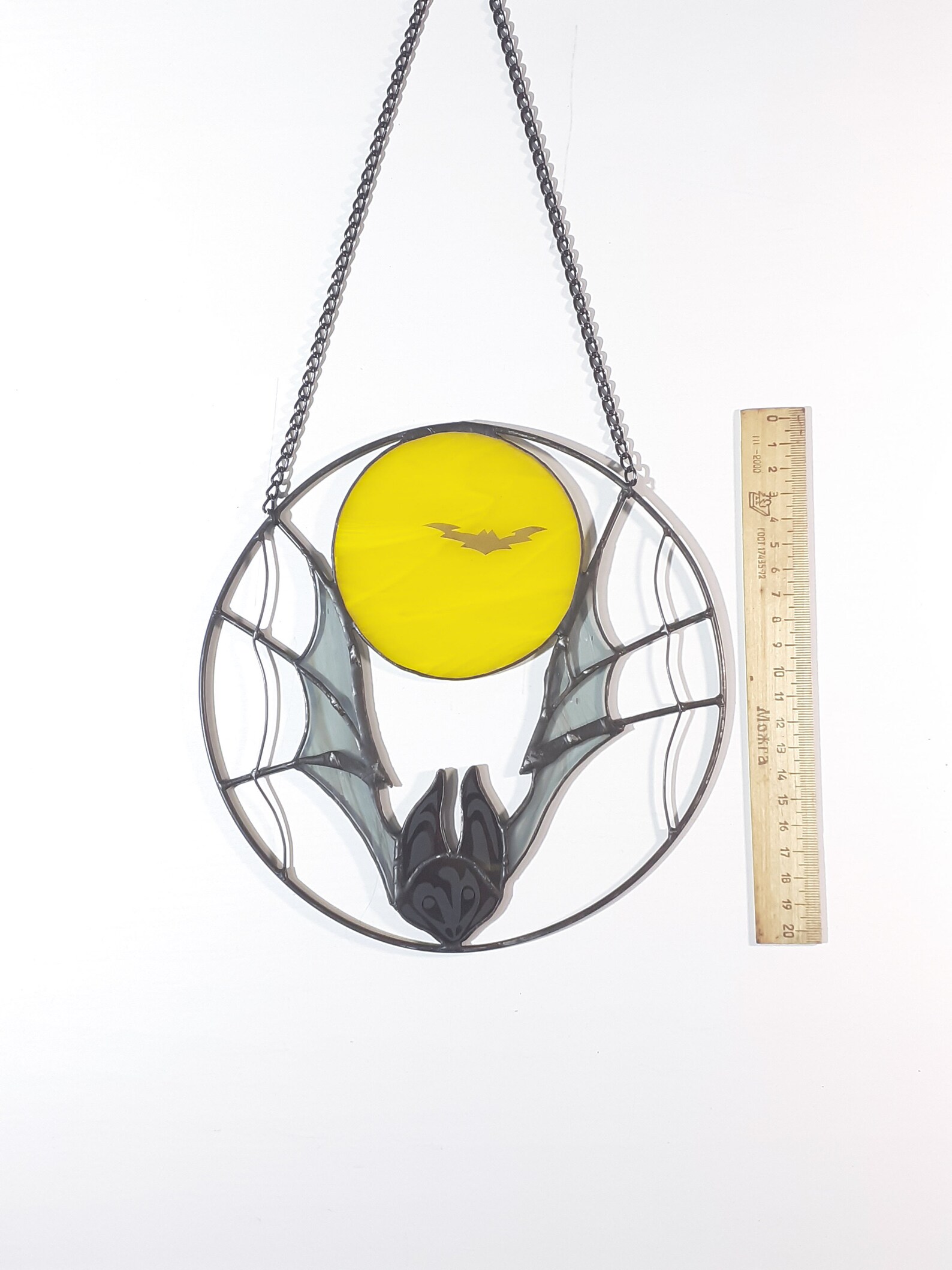 Stained Glass Bat Stained Glass Suncatcher Gothic Home Etsy