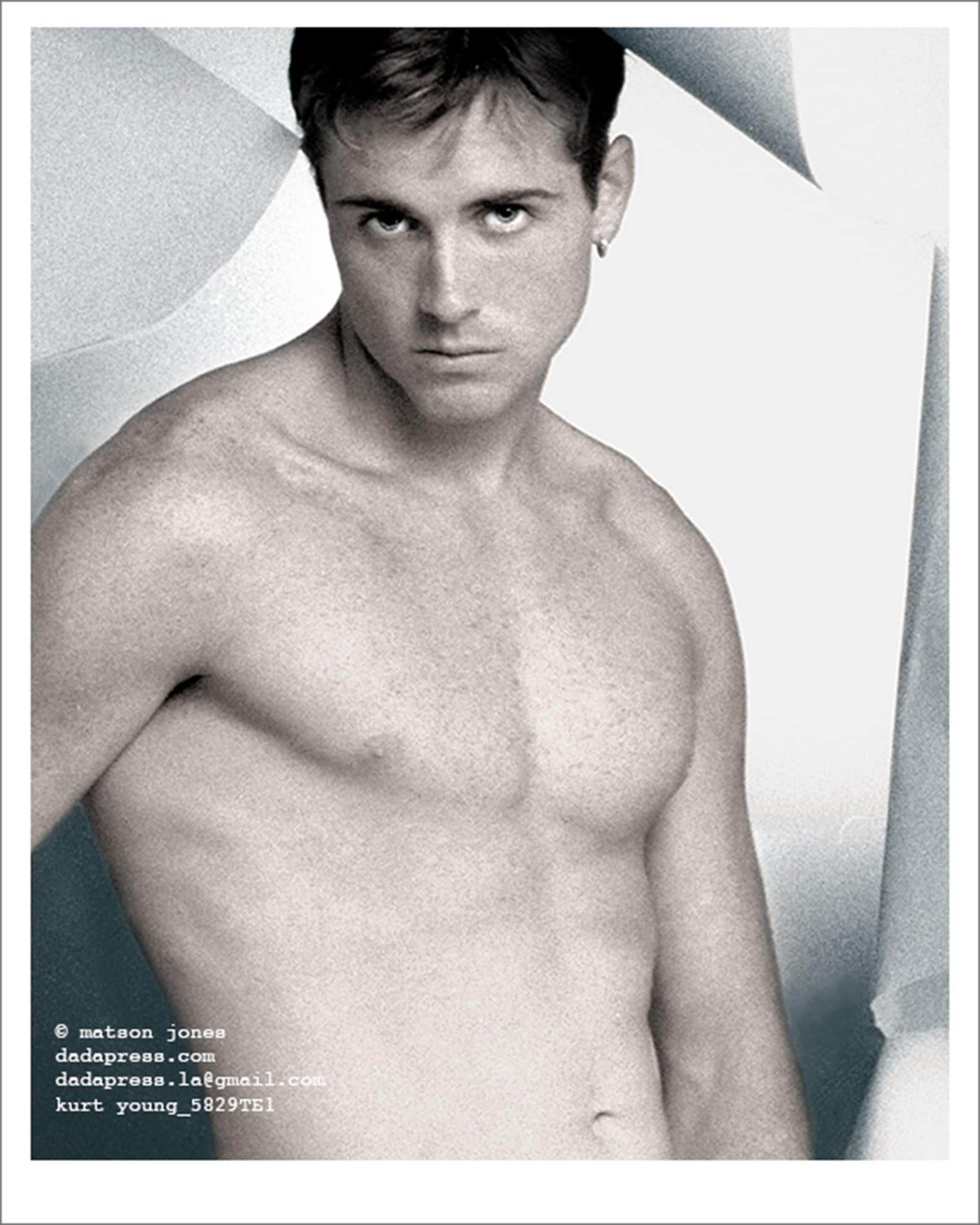 MATSON Jones_mature Content_full Frontal Male Nude_muscular_lean_smooth Body_well Hung_toned B&W