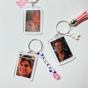 alex photo keychain