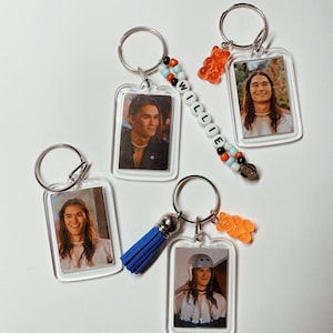 willie photo keychain