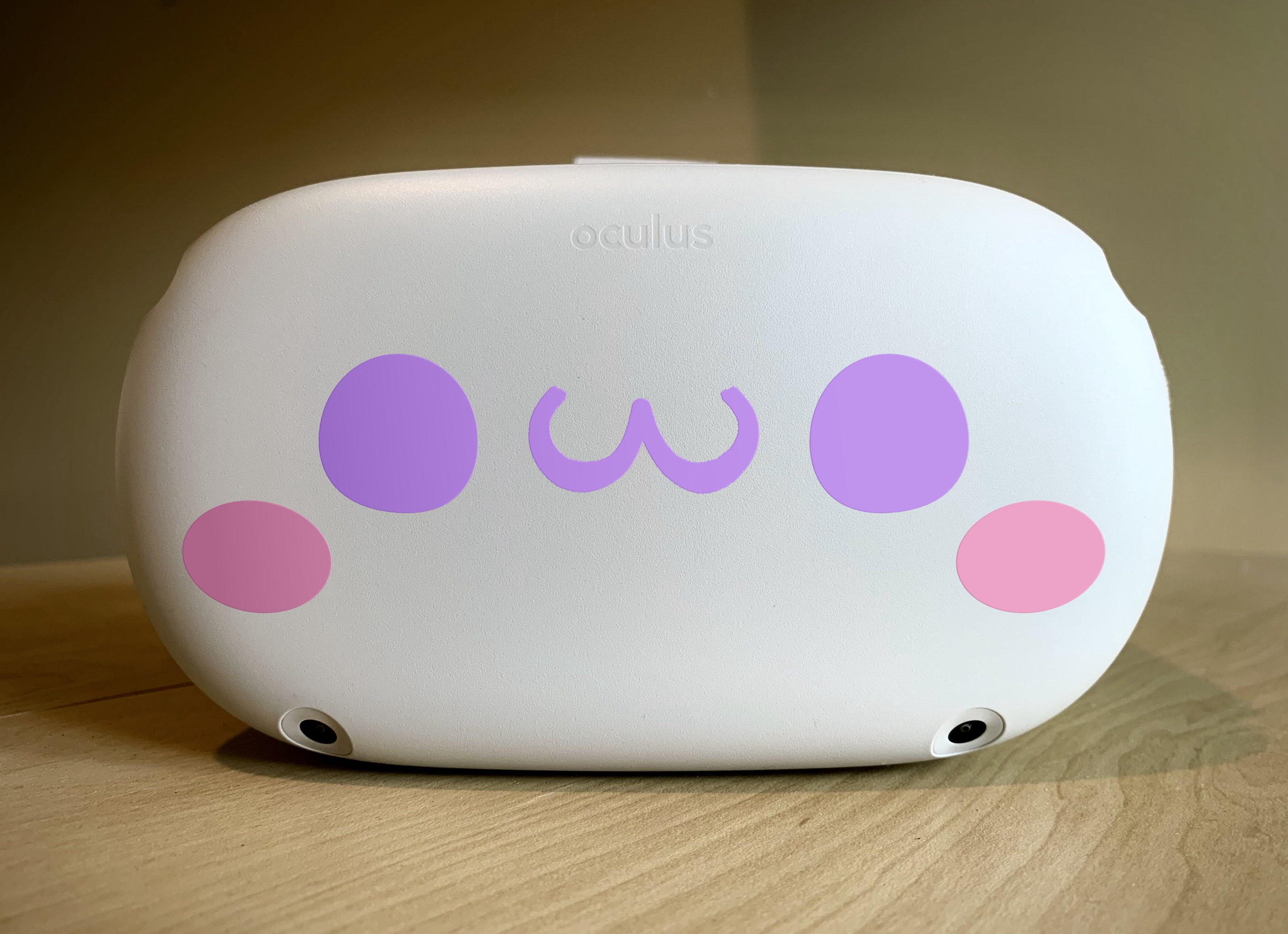 OwO Face Oculus Quest 2 Decal | Etsy