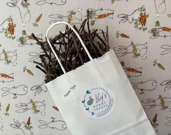 Apple Branch Tips: Natural Treat for Rabbits, Guinea Pigs, Hamsters