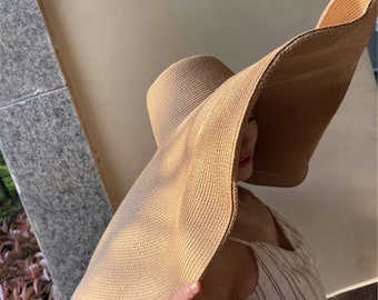 Oversized Beach Hat - Etsy
