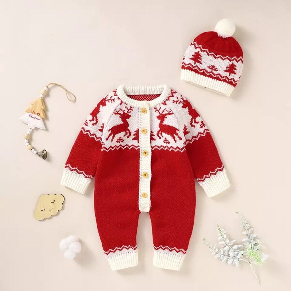 Baby Boy Christmas Outfit Etsy