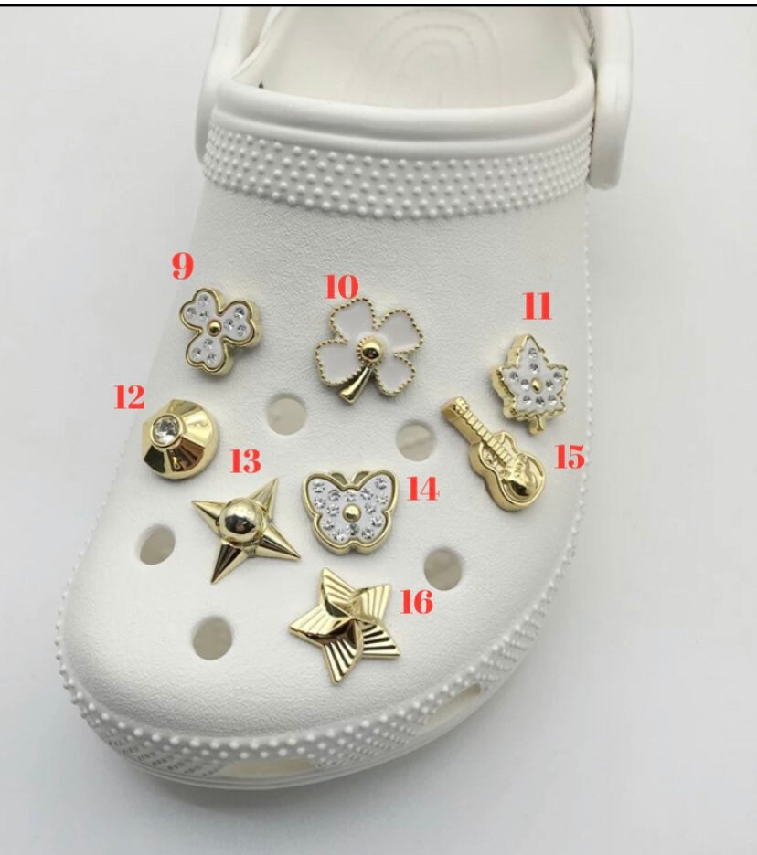 Croc Charms Chain Bear Clog Chain Ornaments for Girls Adult Etsy