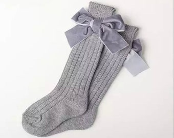Baby Girl Knee High Socks - Baby Fall Winter Knee High Socks - Toddler Knee High Socks