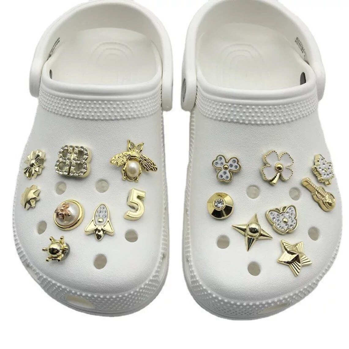 Croc Charms Chain Bear Clog Chain Ornaments for Girls Adult Etsy