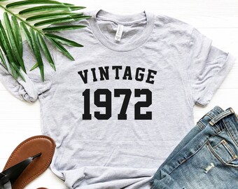 Retro 49 Años Nacido en 1972 Edición Limitada 49 Cumpleaños Camiseta 