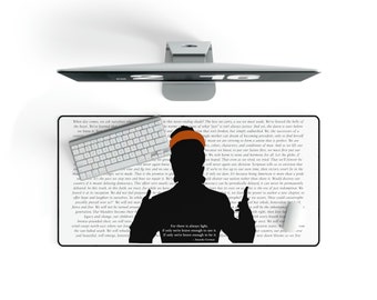 Könnte beinhalten: Eine schwarz-weiße Silhouette einer Person, die vor einem Computerbildschirm steht, mit einem Zitat über Hoffnung und Licht. Das Zitat lautet: "Denn es gibt immer Licht. Wenn wir nur mutig genug sind, es zu sehen. Wenn wir nur mutig genug sind, es zu sein." - Amanda Gorman.