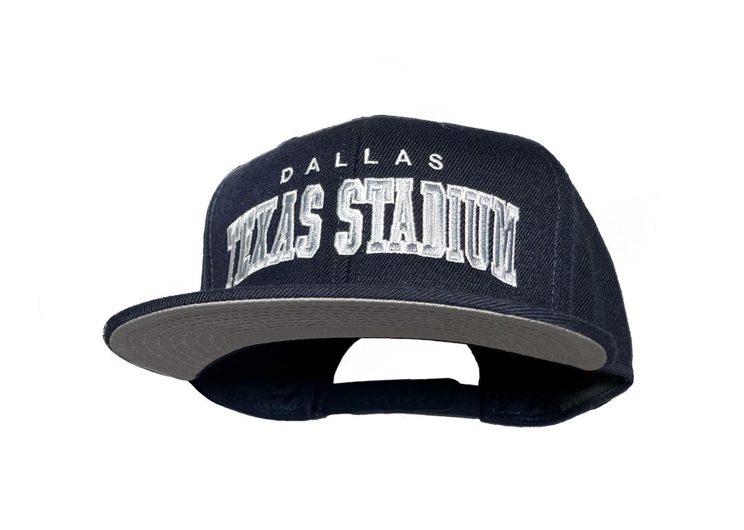 Dallas Retro Snapback | Texas Stadium-inspired Navy Cap With Block ...