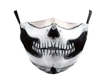 Skull Mask Skeleton Mask Halloween Mask Death Mask Etsy Skull Mask Skeleton Mask Halloween Mask Death Mask Etsy