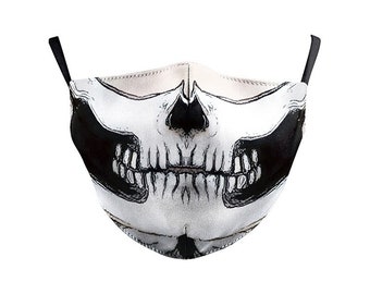 Skull Mask Skeleton Mask Halloween Mask Death Mask Etsy