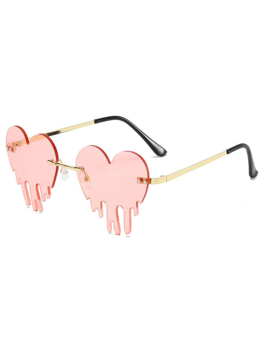 dripping heart glasses