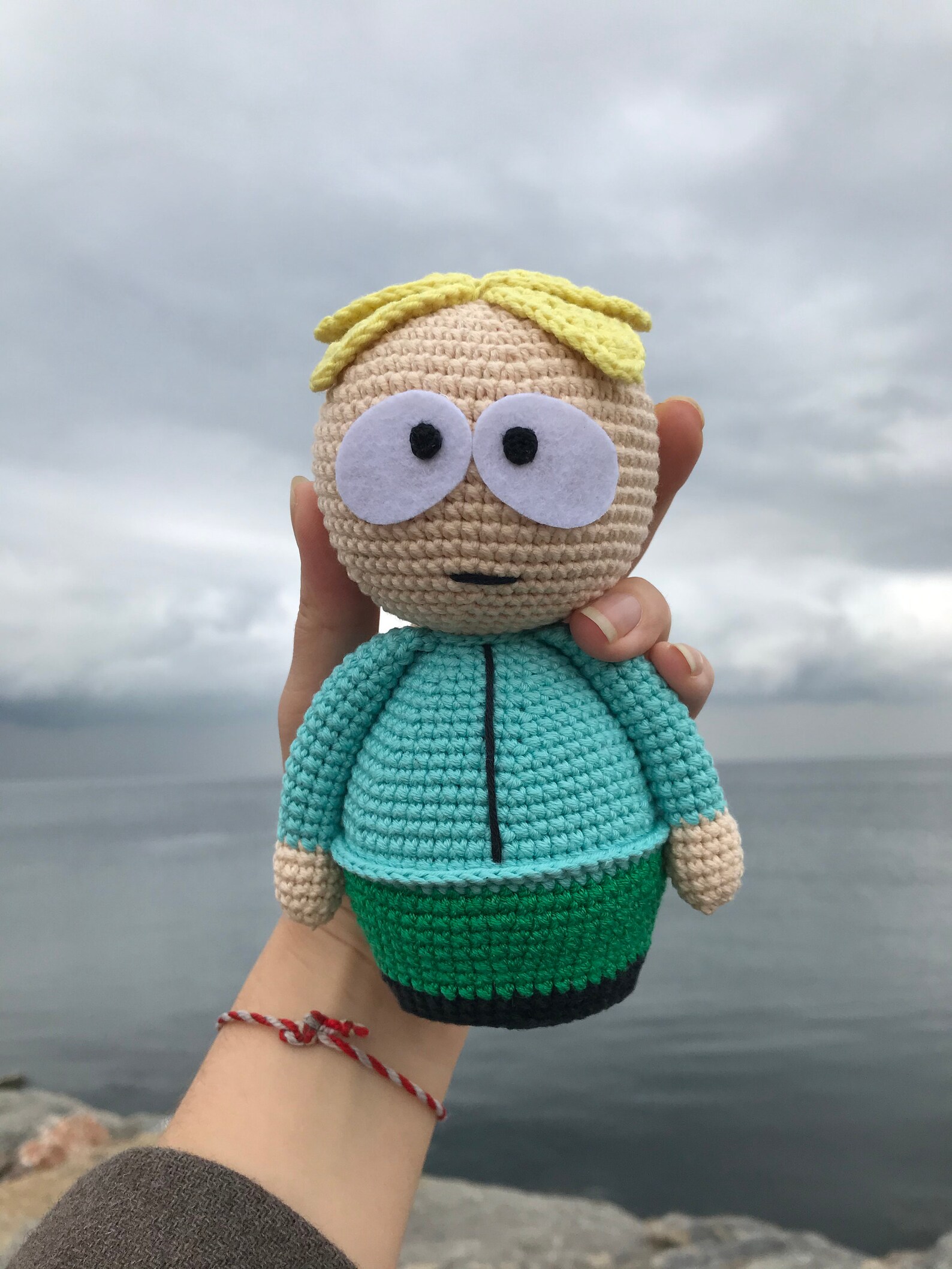 South Park Toys Butters Stotch Figure Amigurumi Doll Etsy