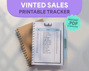 Tracker delle vendite stampato stampabile / A4 e A5 / Modello di vendita / Panoramica delle vendite / Download PDF istantaneo