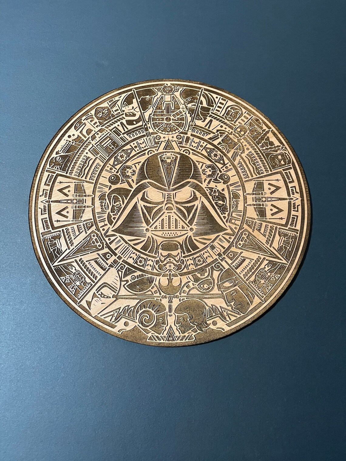 Star Wars Aztec Calendar Style Etsy
