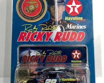 Brookfield 1/24 Set Da Collezione Ricky Rudd #28 US Marines Con Rimorchio - Edizione Limitata!