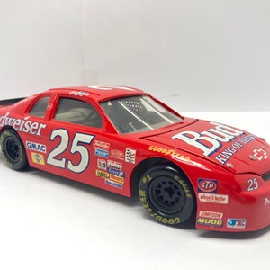 Ken Schrader Vintage 1991 Revell 1/24 Scale Diecast Car #25 Budweiser Monte Carlo NASCAR fast FREE shipping