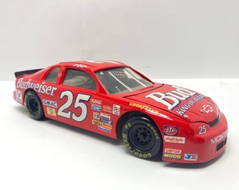 Ken Schrader Vintage 1991 Revell 1/24 Scale Diecast Car #25 Budweiser Monte Carlo NASCAR fast FREE shipping