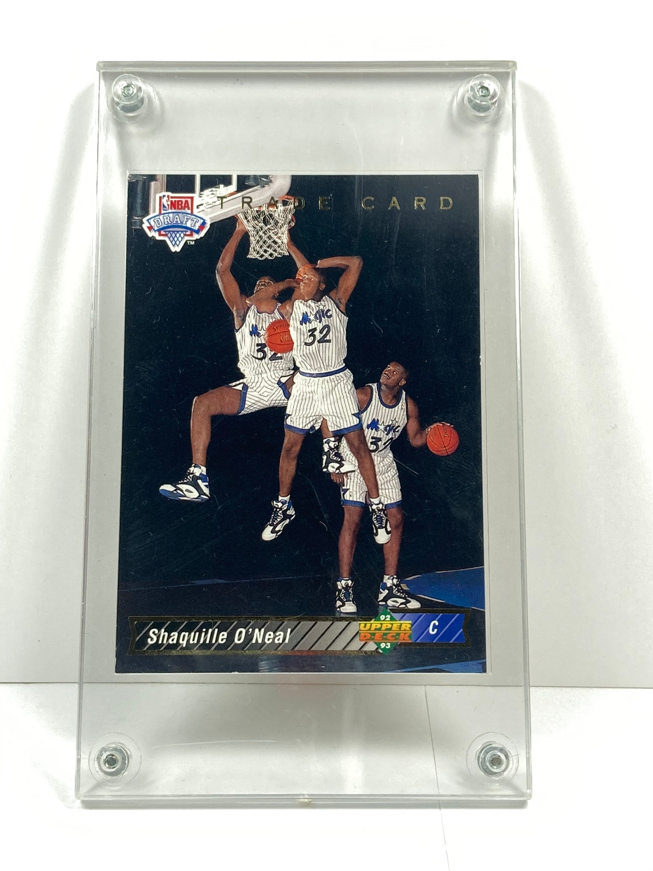 Shaquille O'Neal Orlando Magic Unsigned Hardwood Classics 1992 NBA Draft  Top Overall Pick Photograph