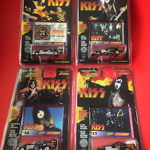 KISS 1997 Johnny Lightning Racing Dreams Funny Car Set Paul Gene