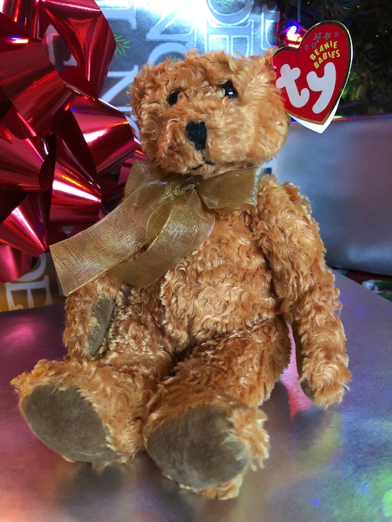 Ty Beanie Babies 100 Year Anniversary TEDDY Coin Medallion Old