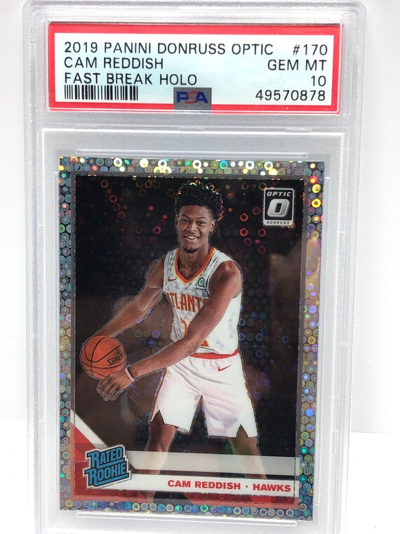 Graded 10 Optic Cam Reddish HOLO SILVER Rated Rookie #170 Atlanta