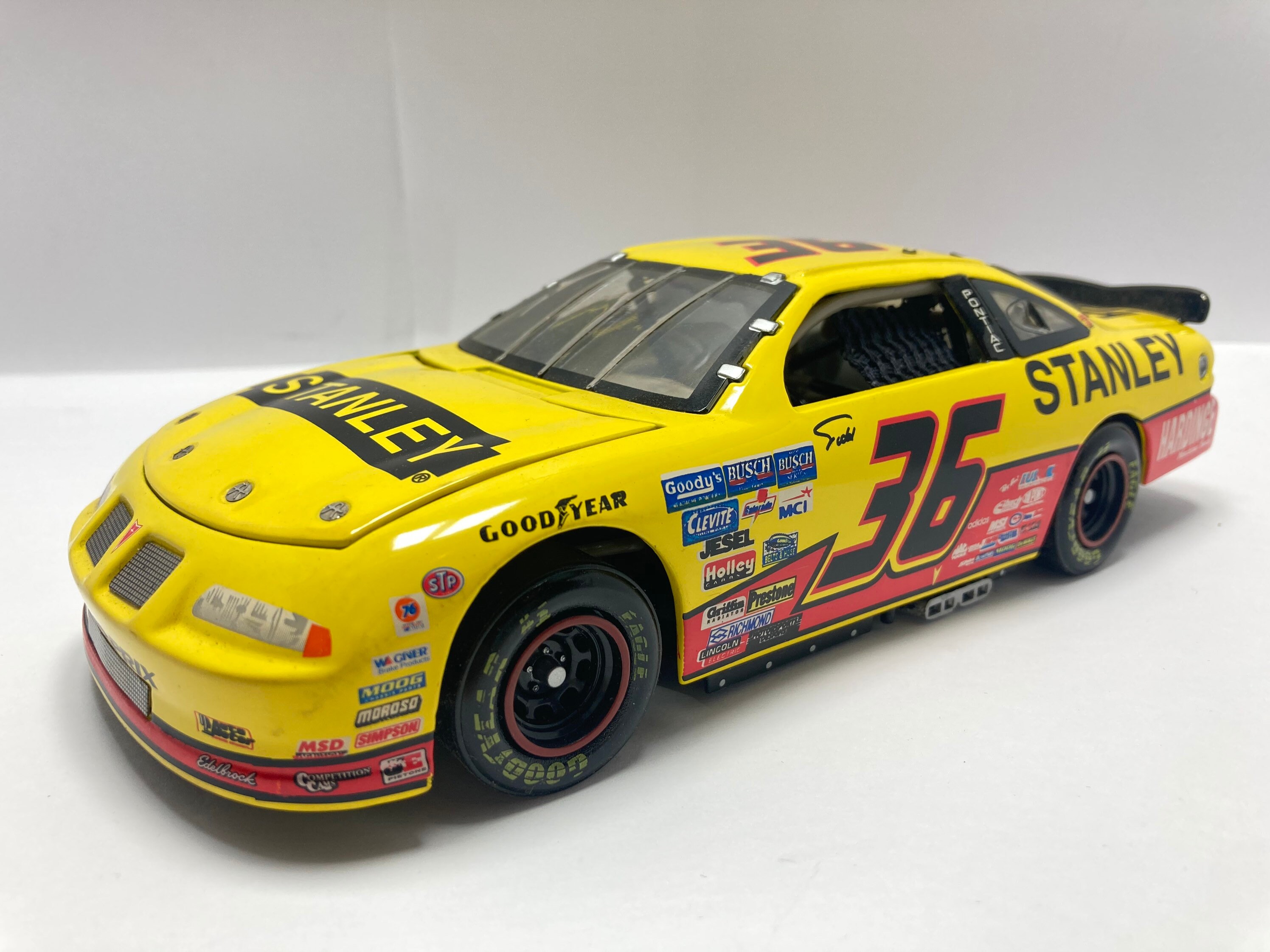 Todd Bodine #36 Stanley 1997 Pontiac Elite 1 of Only 1500 1/24 Die