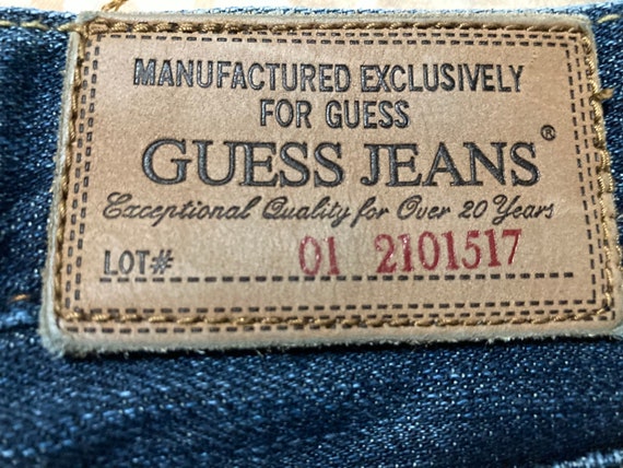 علانية مستطيل عرقي guess falcon bootcut 