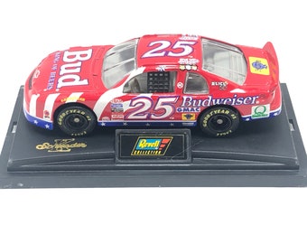 Ken Schrader Vintage 1996 1997 Revell 1/64 Scale Diecast Cars #25 Budweiser Monte Carlo NASCAR FREE shipping