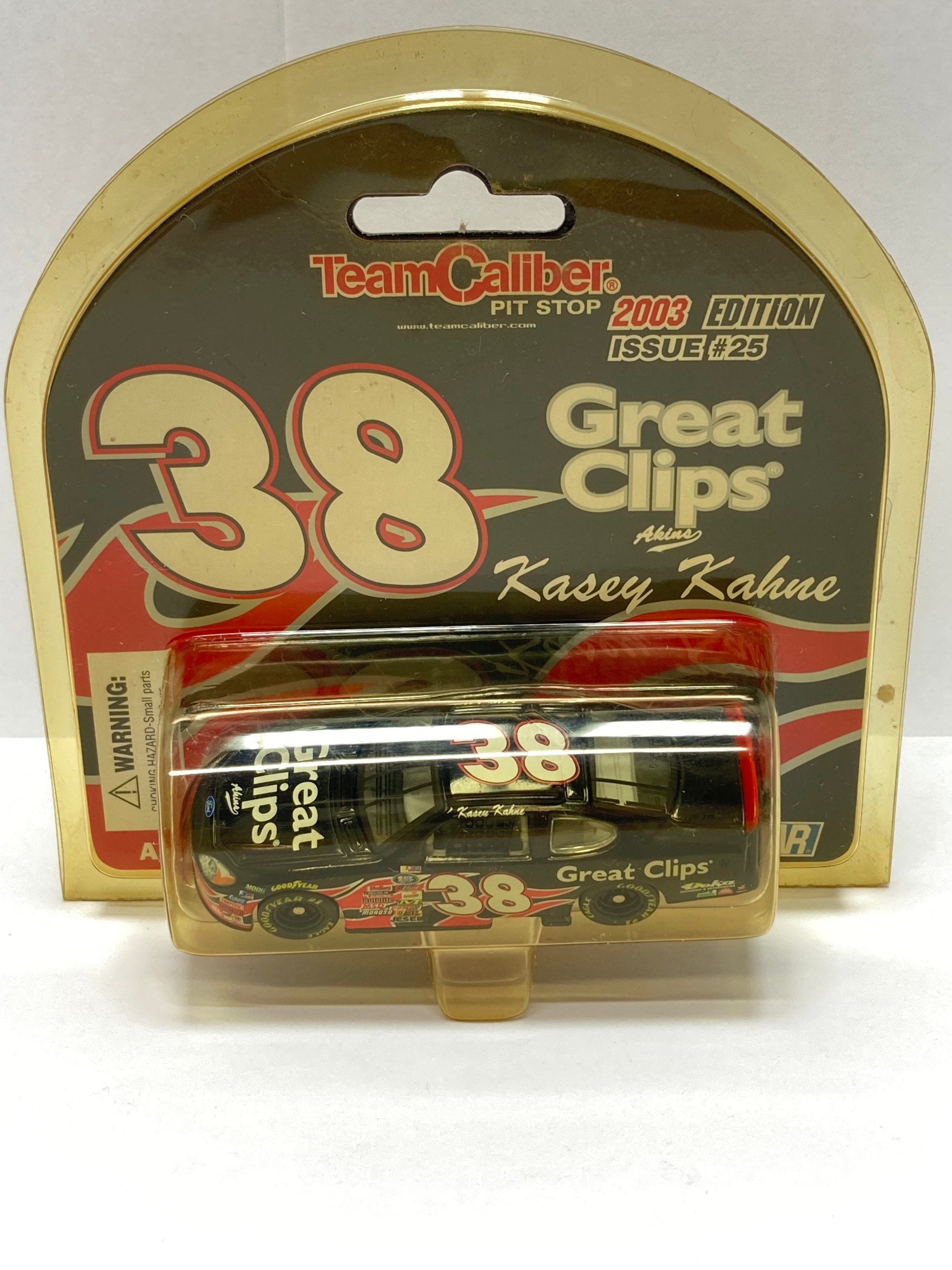 Kasey Kahne NASCAR Team Caliber #38 Great Clips Diecast Car 1:64