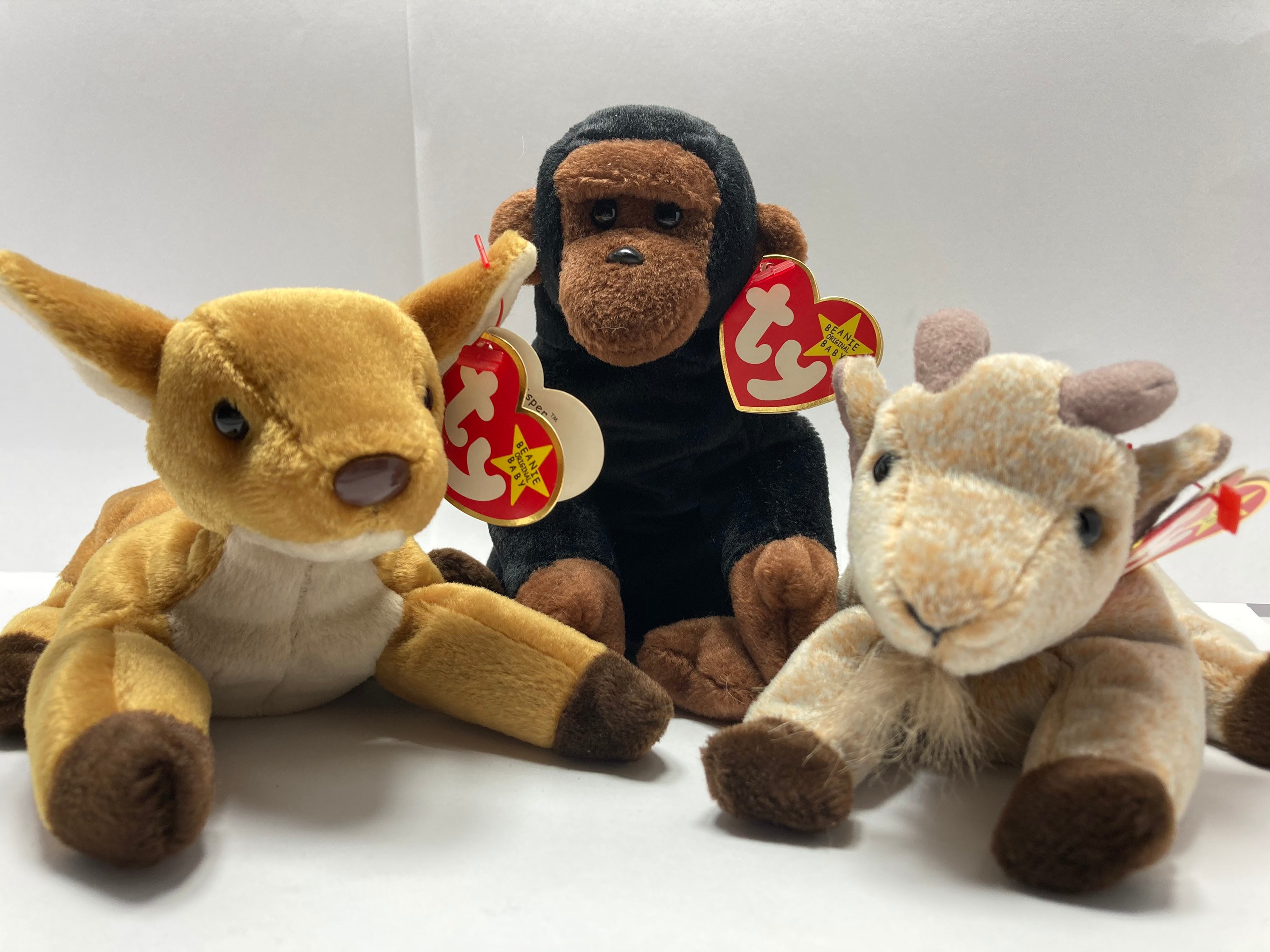 Ty Beanie Baby GOATEE WHISPER CONGO You Choose All Retired 5th Gen
