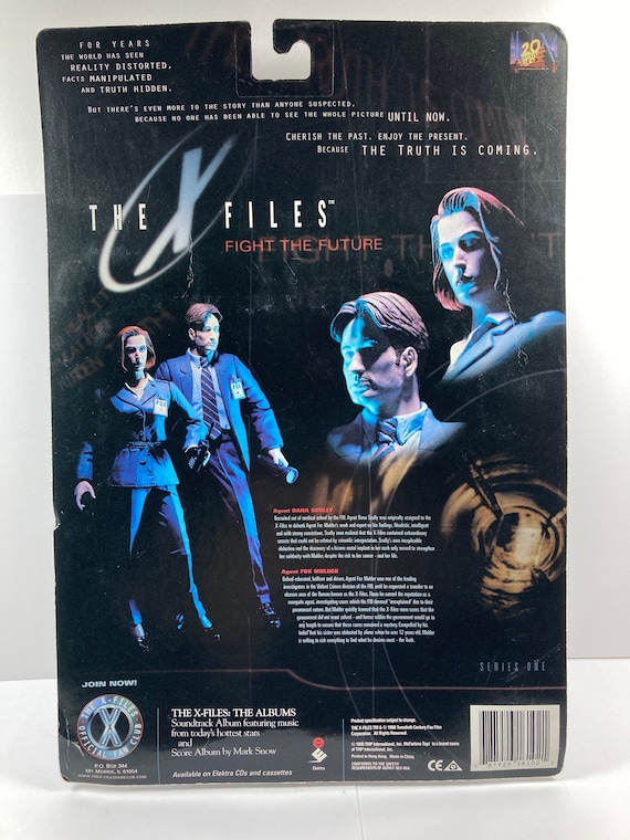 X Files Agent Dana Scully Series 1 1998 Action Figure Mcfarlane