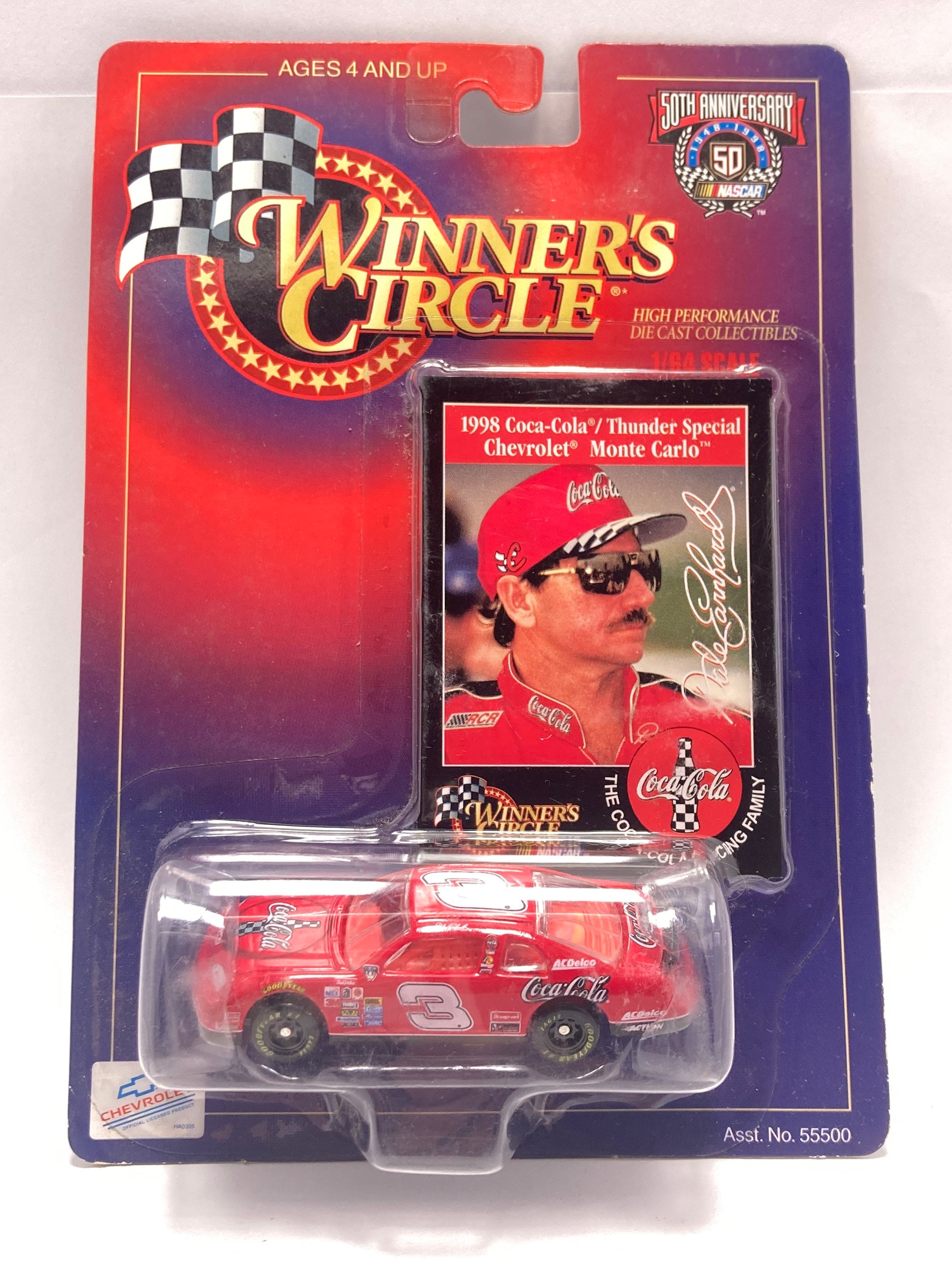 Dale Earnhardt 1998 50th Anniversary Series Winners Circle 1998