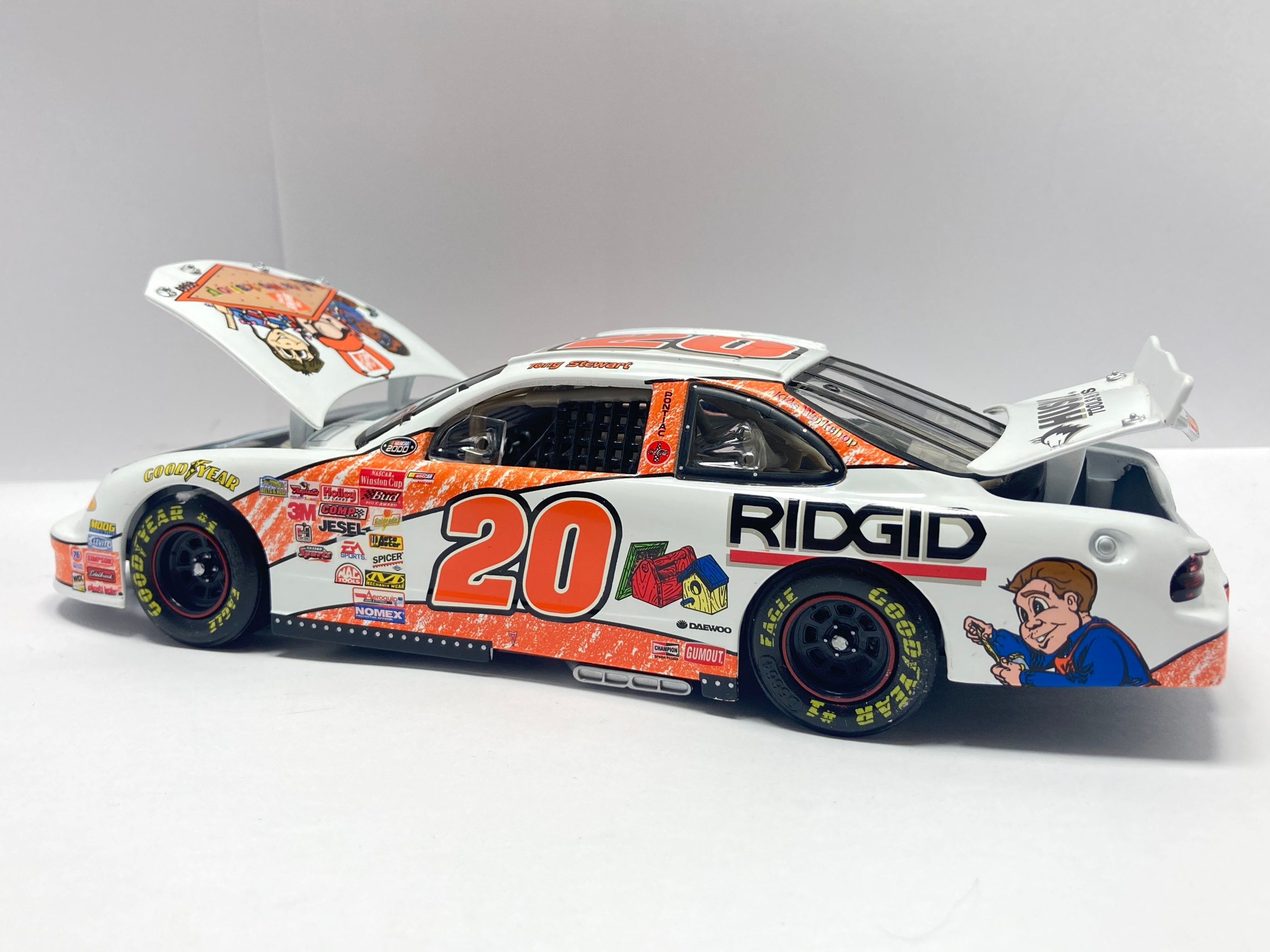 Tony Stewart Home Depot Kids Workshop 2000 Pontiac Mac Tools Issue