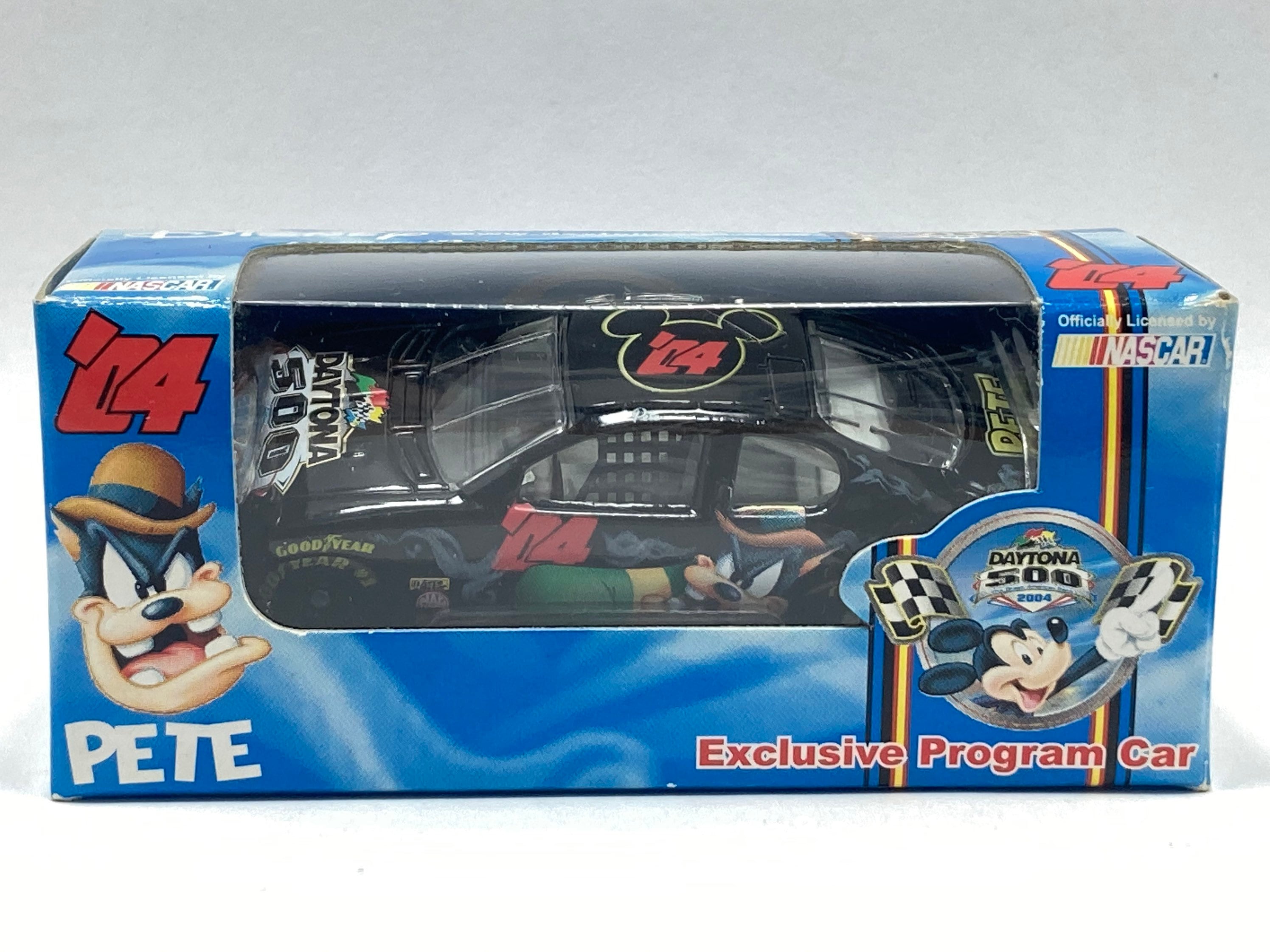 Disney Daytona 500 Exclusive Promo Program Car PETE 1:64 NASCAR