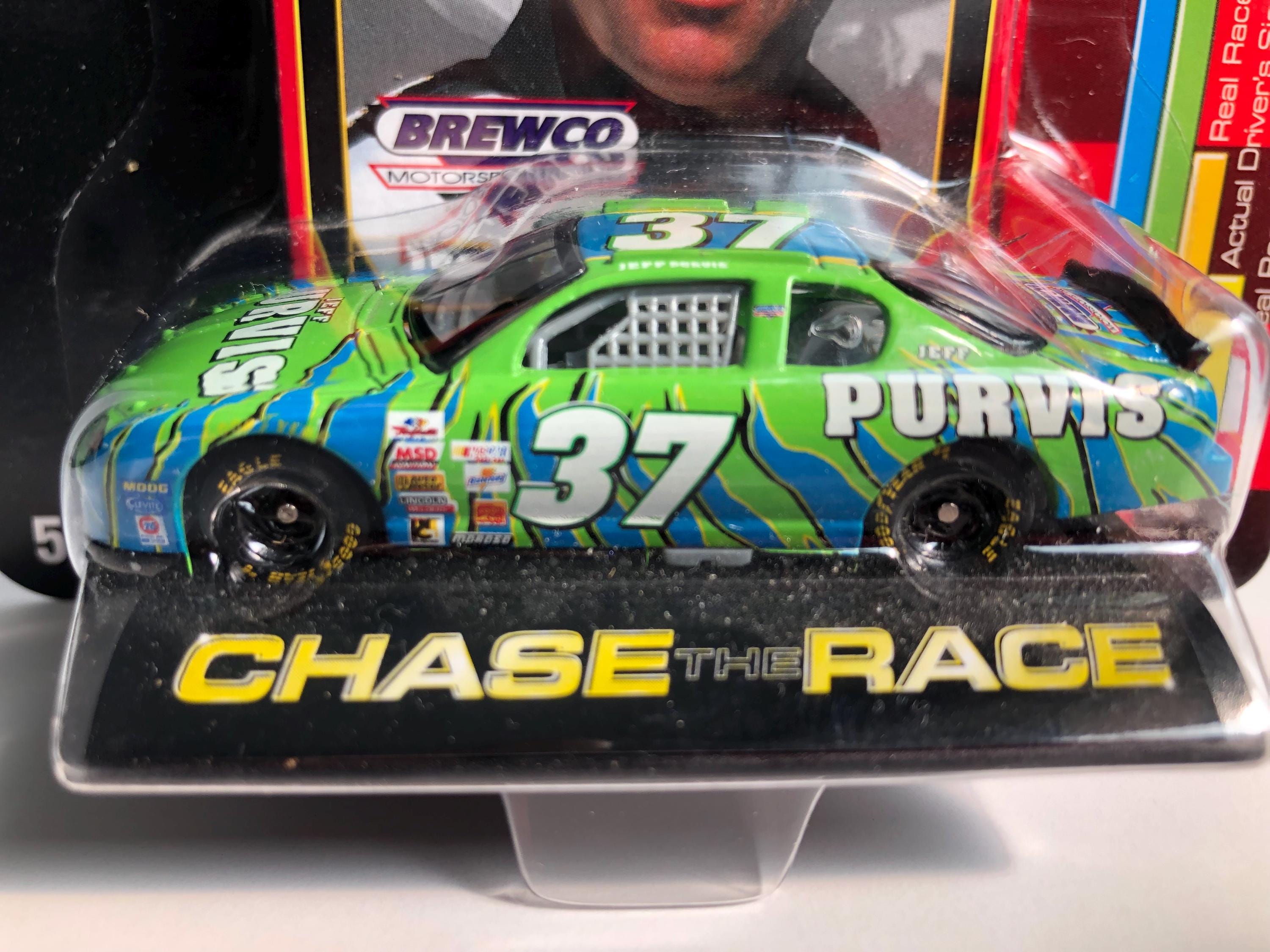 Racing Champions NASCAR 2002 Jeff Purvis 1:64 Diecast Brewco