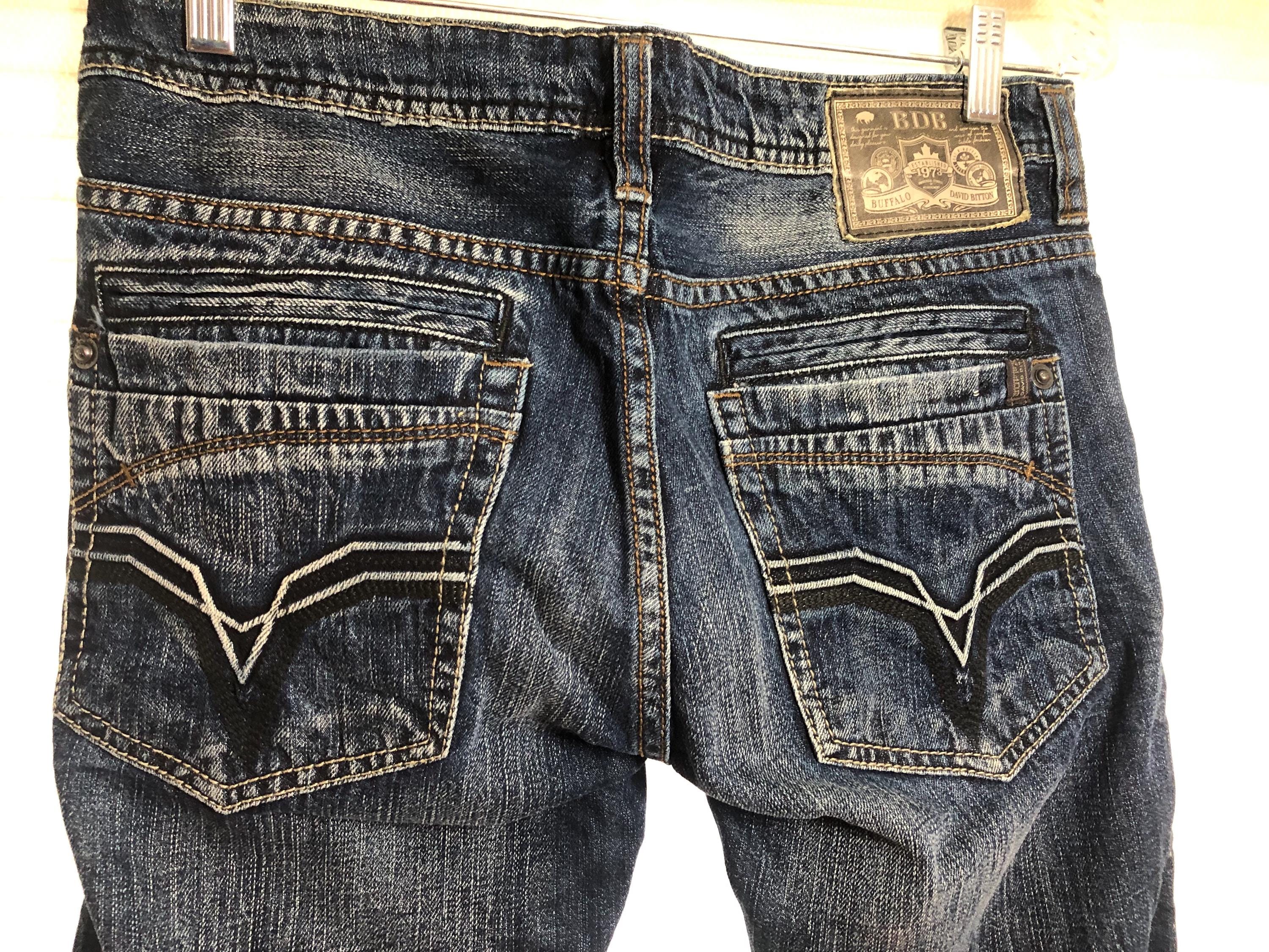 Buffalo by David Bitton DIXEL Vintage Worn Out Indigo Wash 