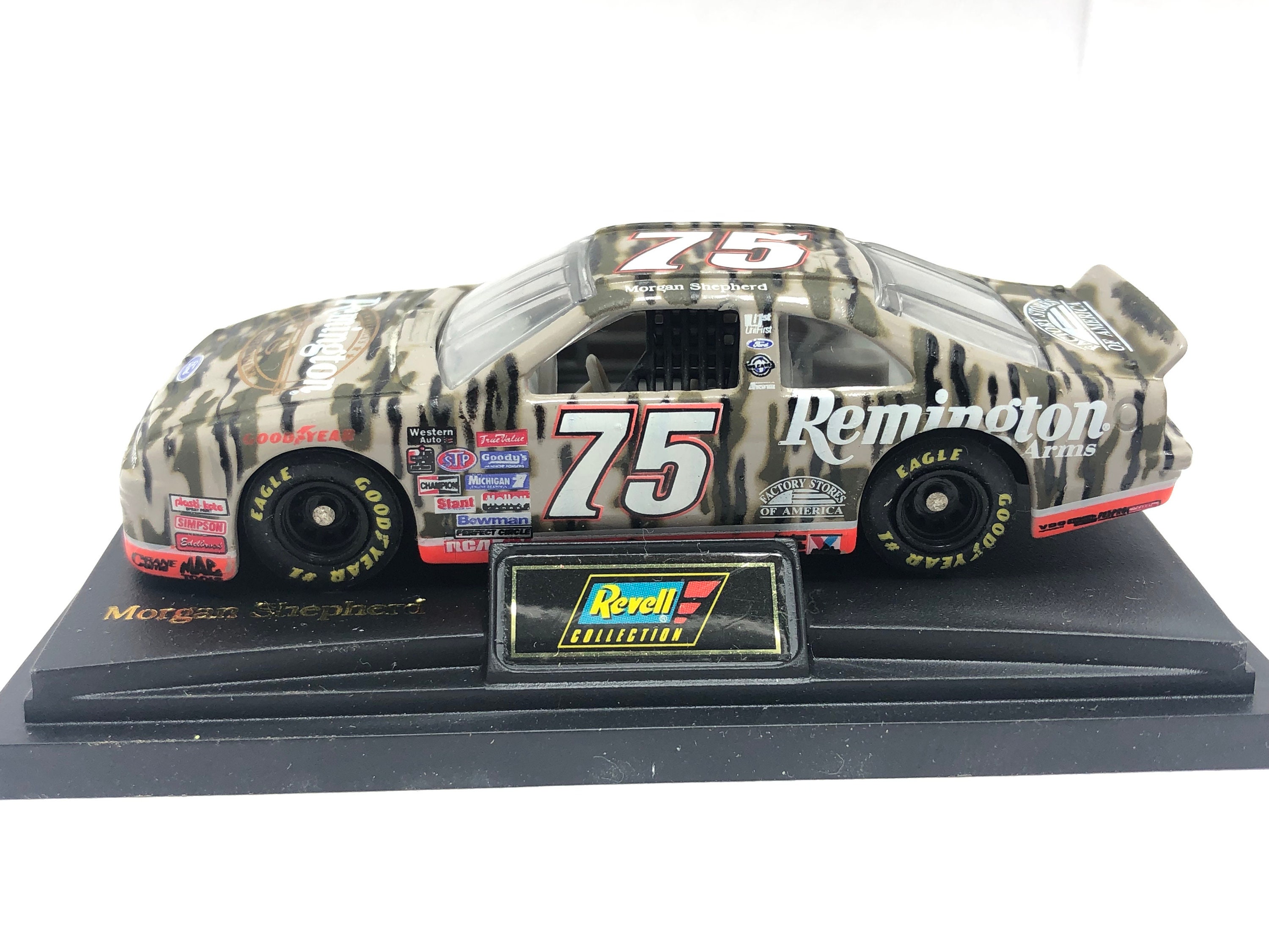 Morgan Shepherd Vintage 1996 Revell 1/64 Scale Diecast Cars #75 Remington  Stren \u0026 Camo Cars Monte Carlo NASCAR FREE Shipping - Etsy, image size:3000x2250