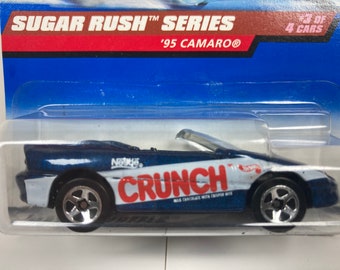 Hot Wheels 1997 Sugar Rush Series 95 Camaro 3 of 4 Collector #743 NEW Free Shipping