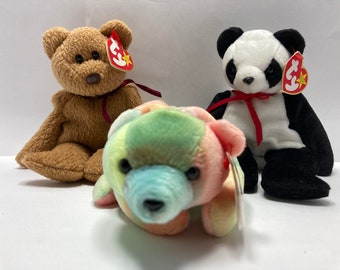 Ty Beanie Baby FORTUNE CURLY SAMMY You Choose Selection All 5th