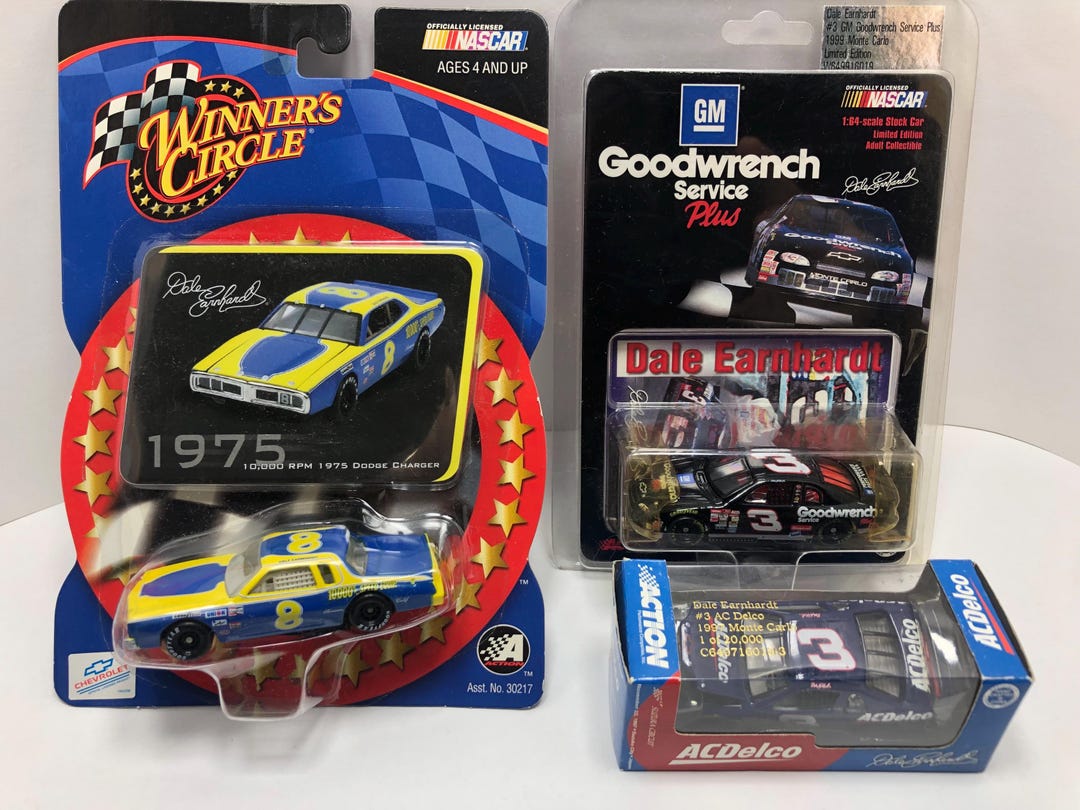 Dale Earnhardt NASCAR Die Cast Car Lot of (3) 97 Acdelco Japan 75