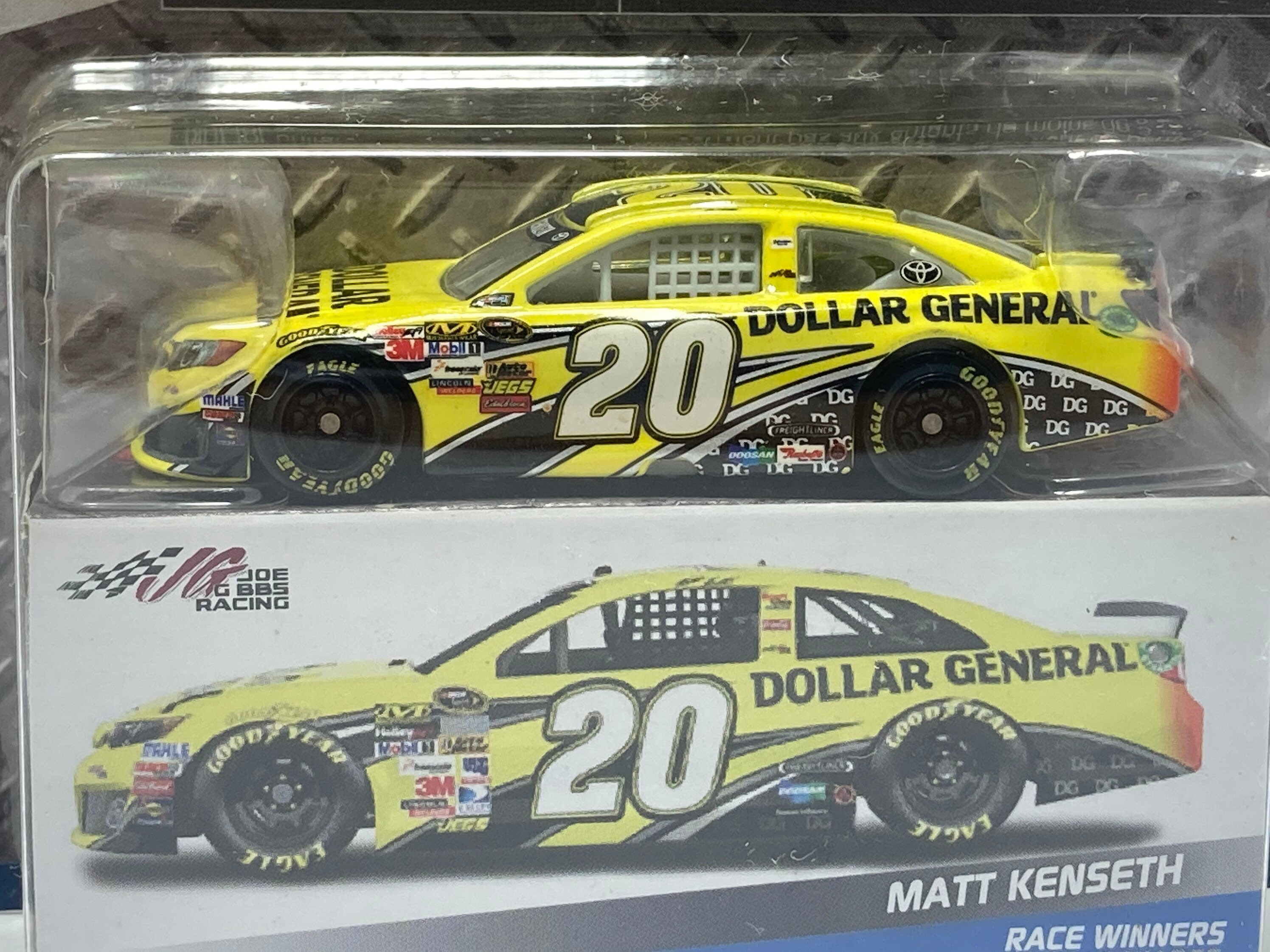 Nascar Authentics 1/64 Die Cast You Choose Driver Kenseth, Larson