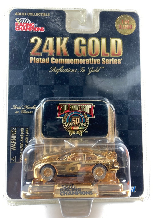 Mark Martin Racing Champions NASCAR 24K Gold 10th