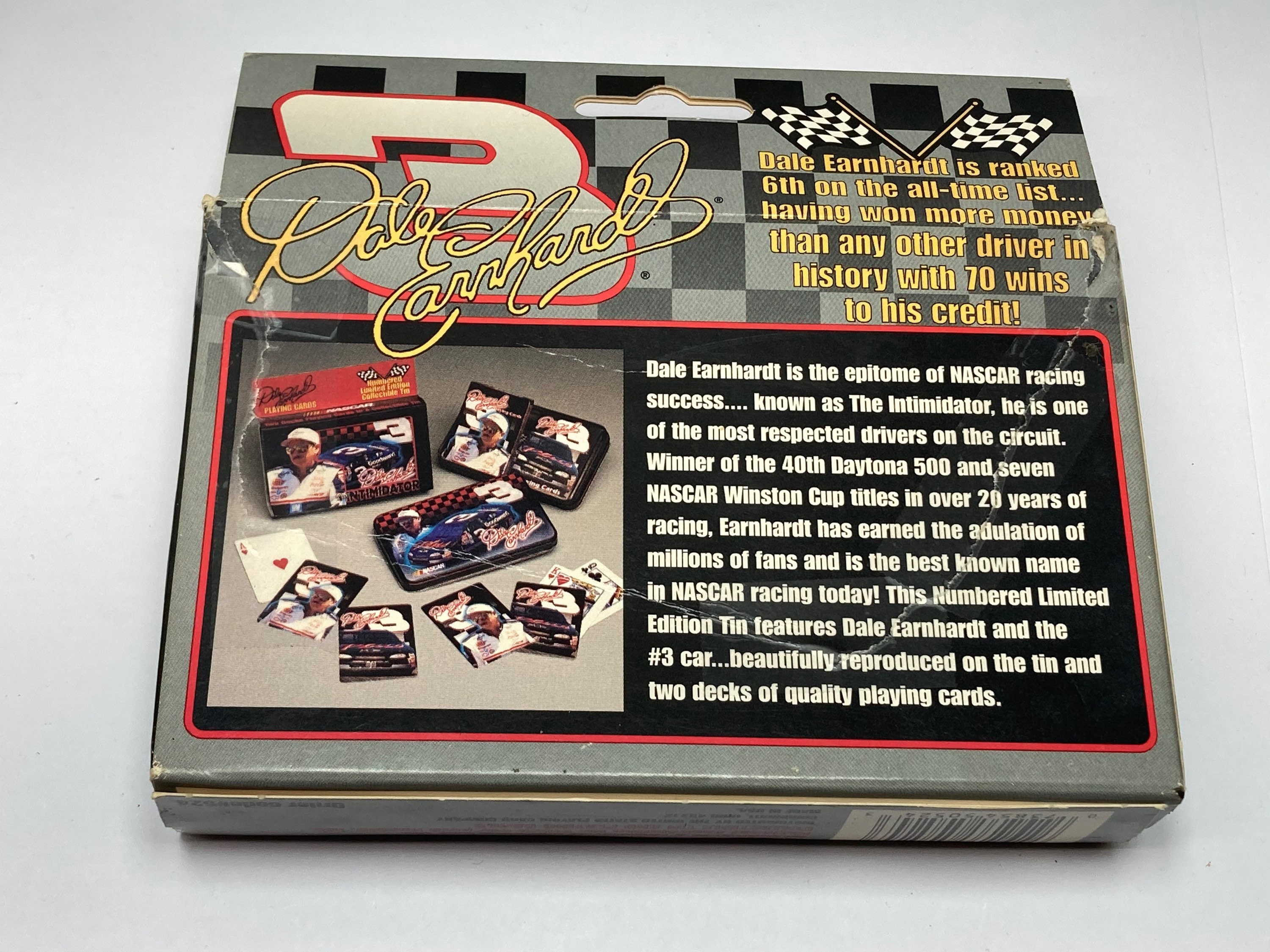 Dale Earnhardt 1999 Limited Edition Numbered Collectors Tin 2 Sets