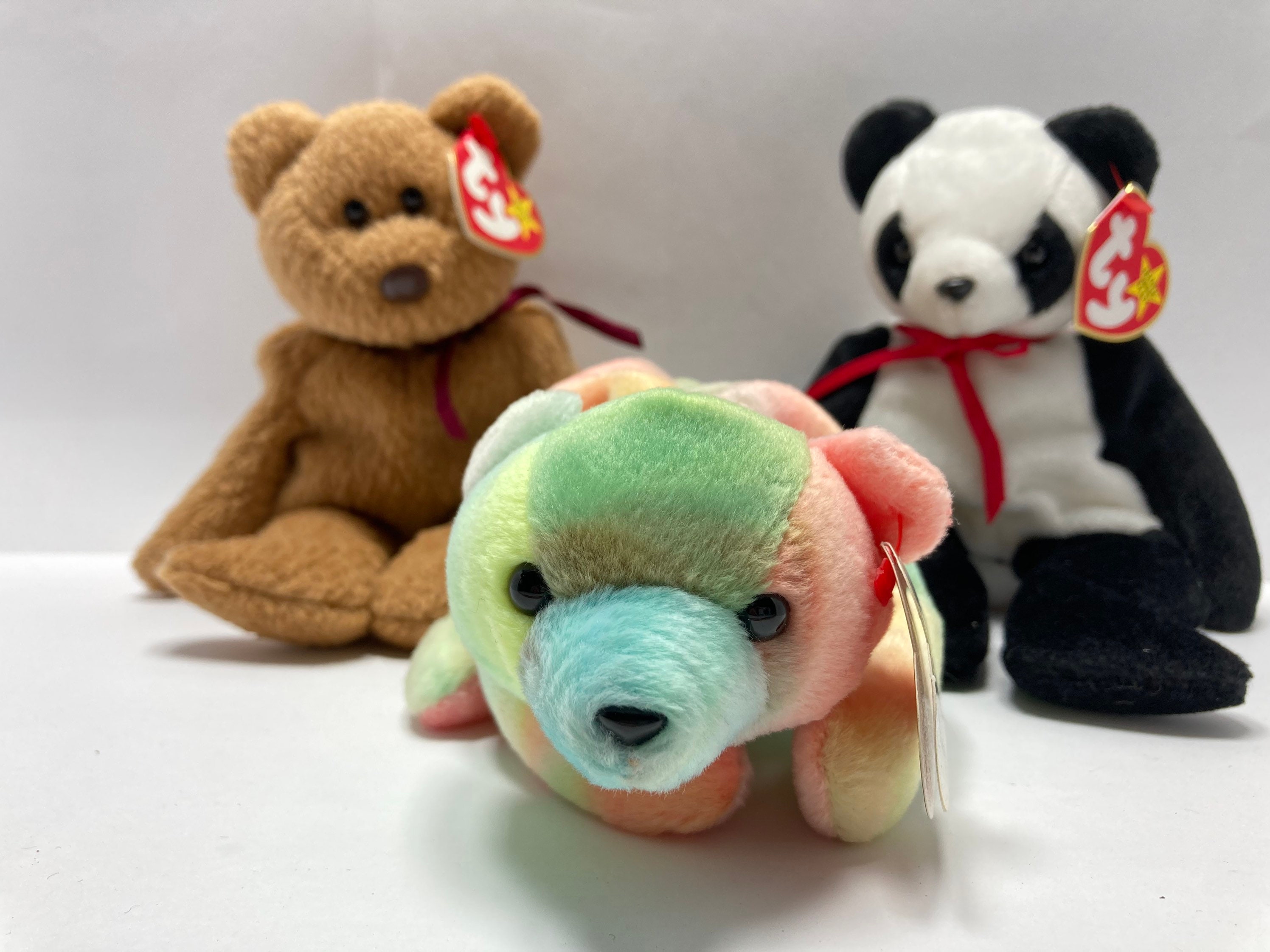 Ty Beanie Baby FORTUNE CURLY SAMMY You Choose Selection All 5th