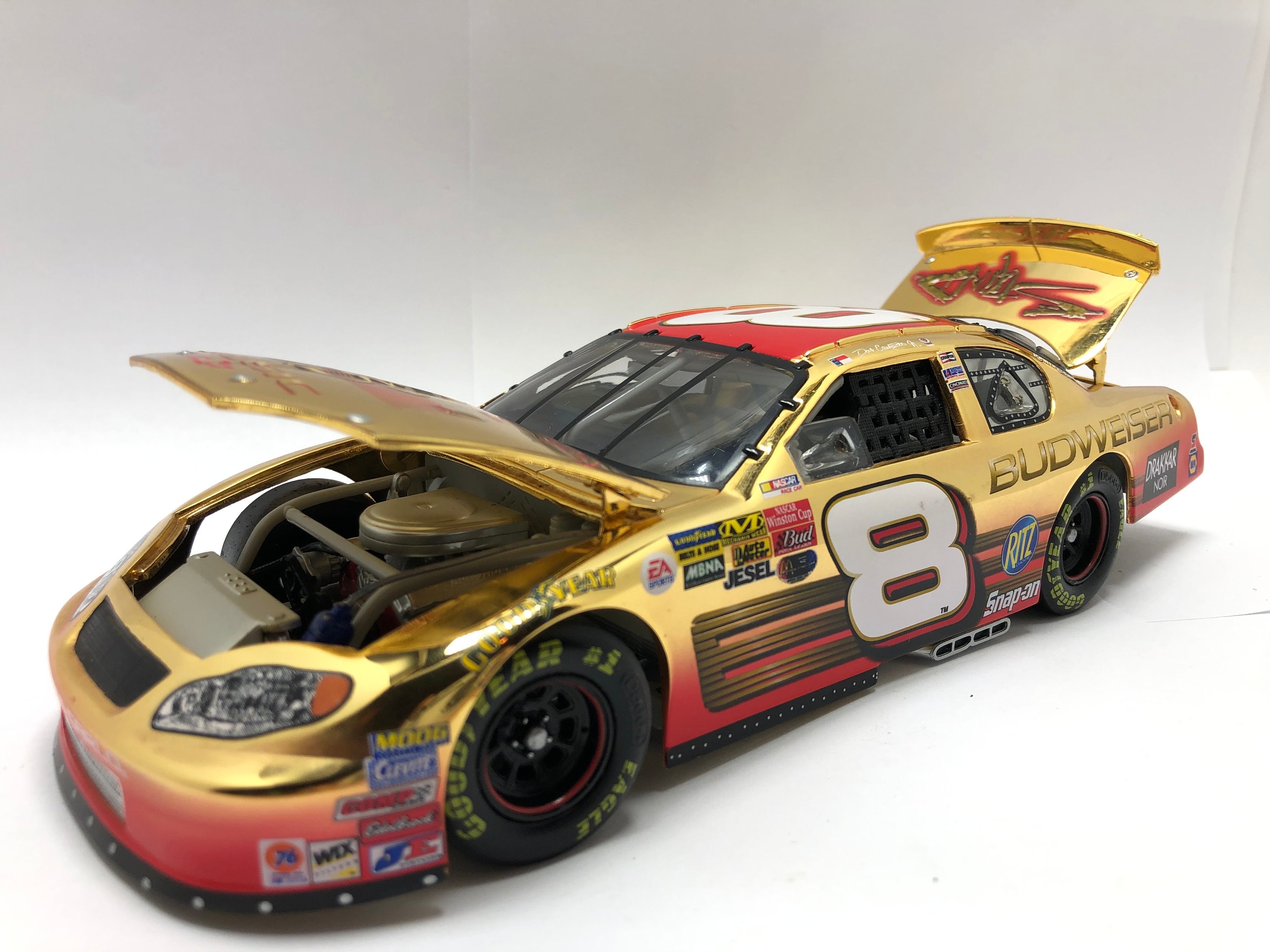 Dale Earnhardt Jr 24KT GOLD #8 Budweiser/staind 2003 Monte Carlo 1
