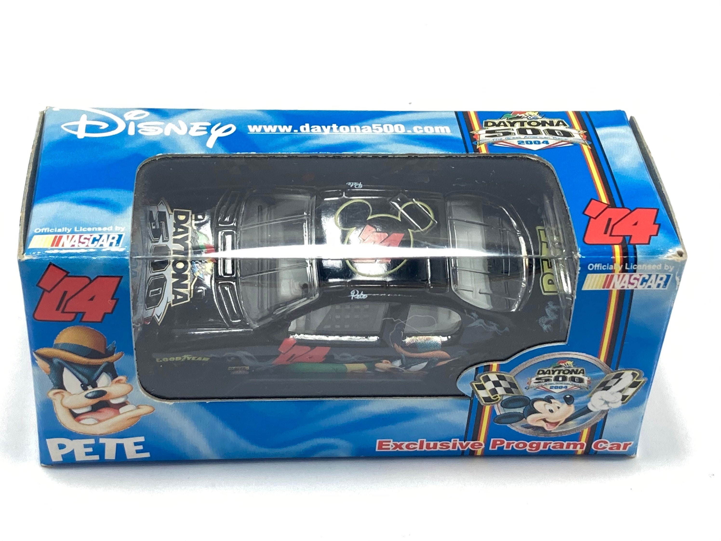 Disney Daytona 500 Exclusive Promo Program Car PETE 1:64 NASCAR